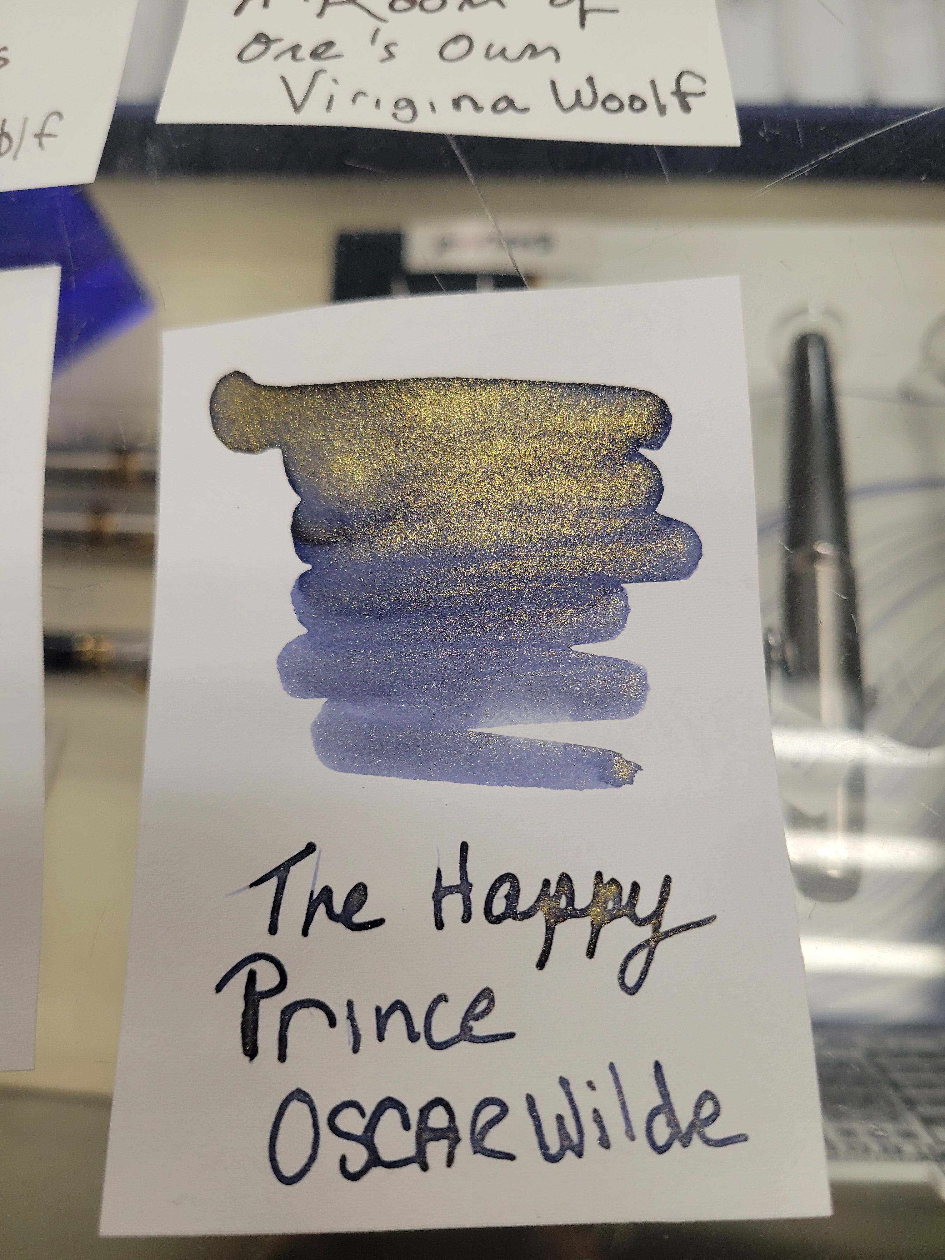 Wearingeul Oscar Wilde Fairy Tales Ink Bottle - The Happy Prince (30 ml) - Pen Boutique Ltd