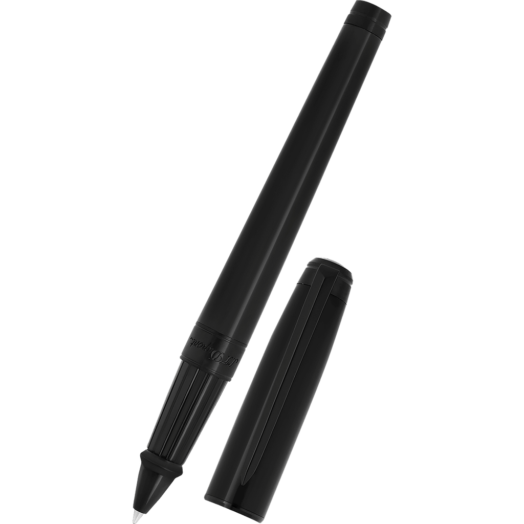 S T Dupont Line D Rollerball Pen - Eternity - Silky Black (Large) - Pen Boutique Ltd