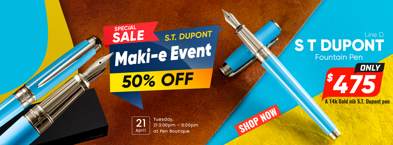 S T Dupont Line D Fountain Pen