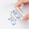 Hobonichi Clear Stamp - Moomin (Frame)-Pen Boutique Ltd