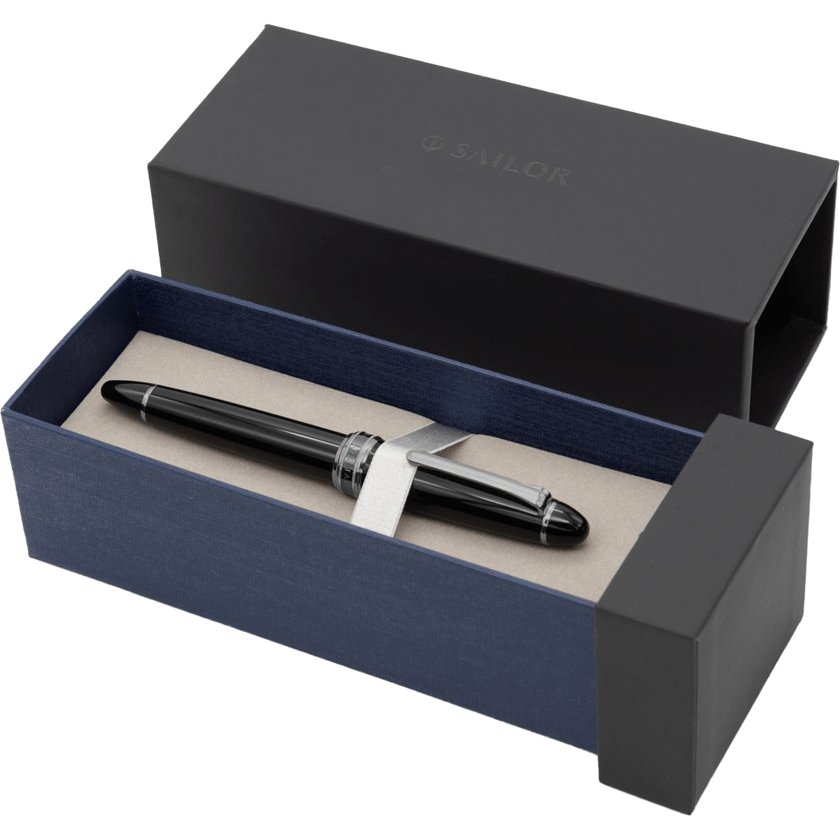 Sailor Bespoke Fountain Pen - Naginata Togi - Black Trim - Pen Boutique Ltd