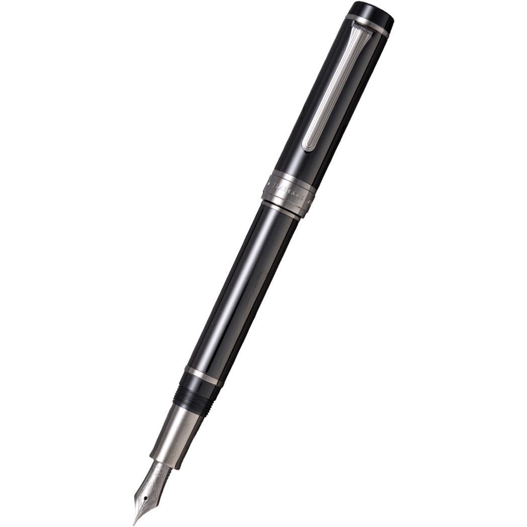 Sailor Cylint Fountain Pen - Black Stainless Steel - Pen Boutique Ltd