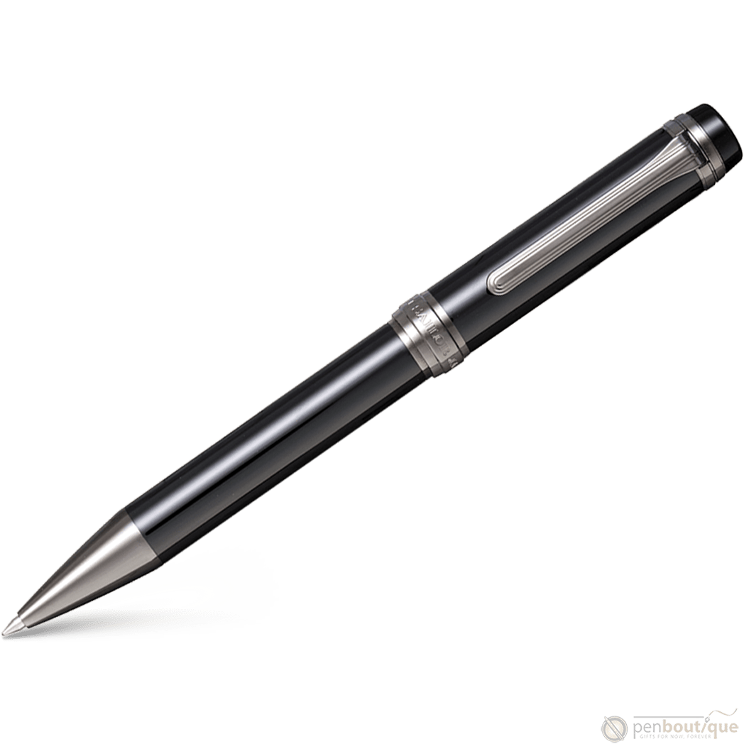 Sailor Cylint Ballpoint Pen - Black Stainless Steel - Pen Boutique Ltd