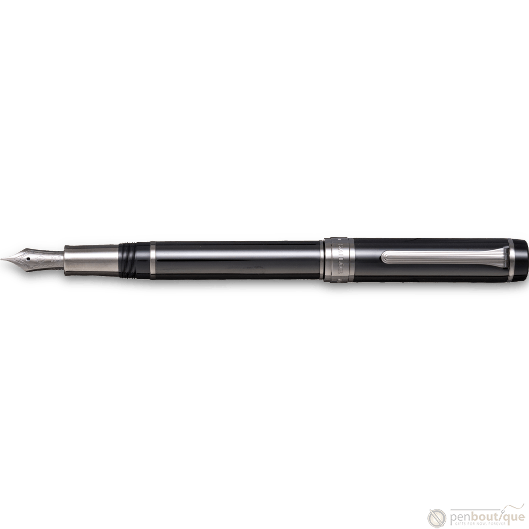 Sailor Cylint Fountain Pen - Black Stainless Steel - Pen Boutique Ltd