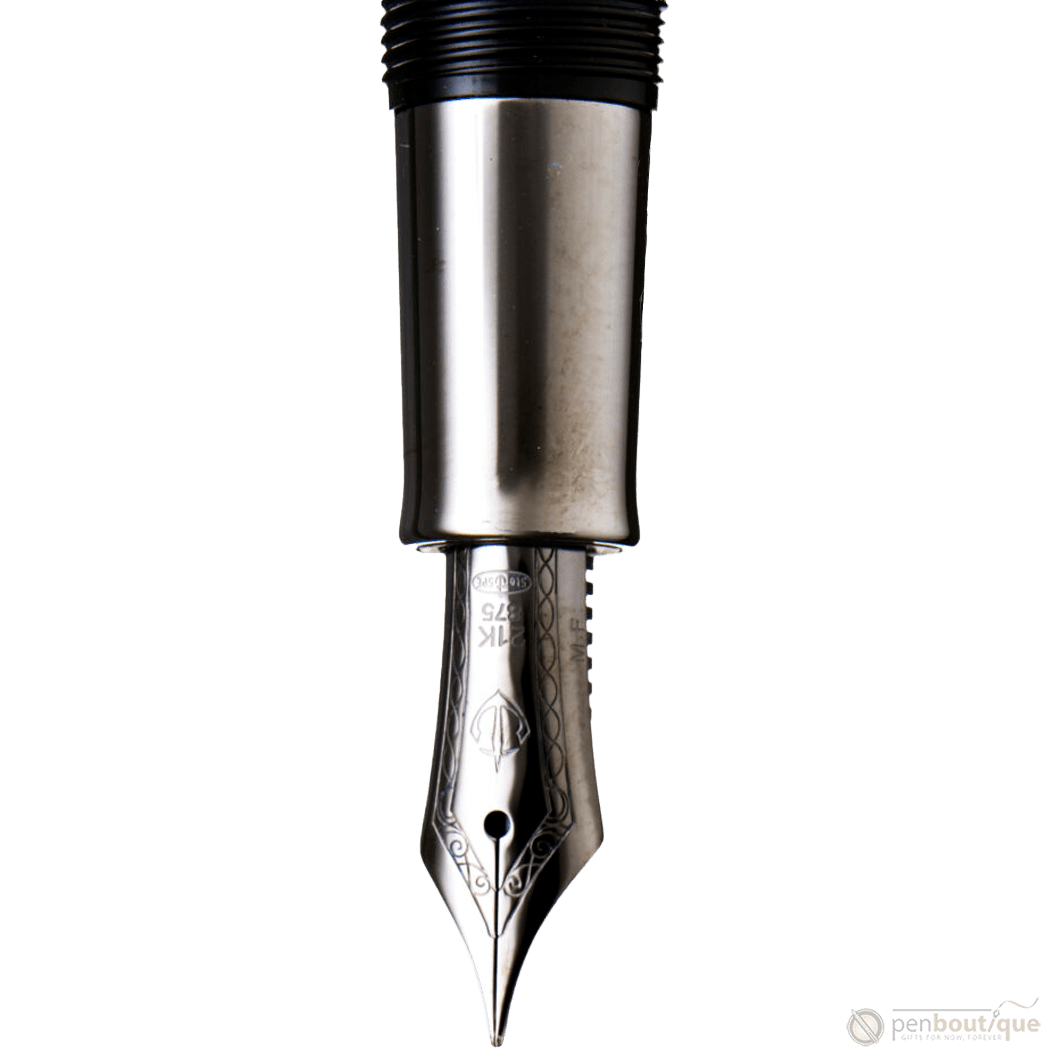 Sailor Cylint Fountain Pen - Black Stainless Steel - Pen Boutique Ltd