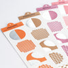 Hobonichi Bookmark-Style Foil-Pressed Stickers - TSUKI no IRO-Pen Boutique Ltd