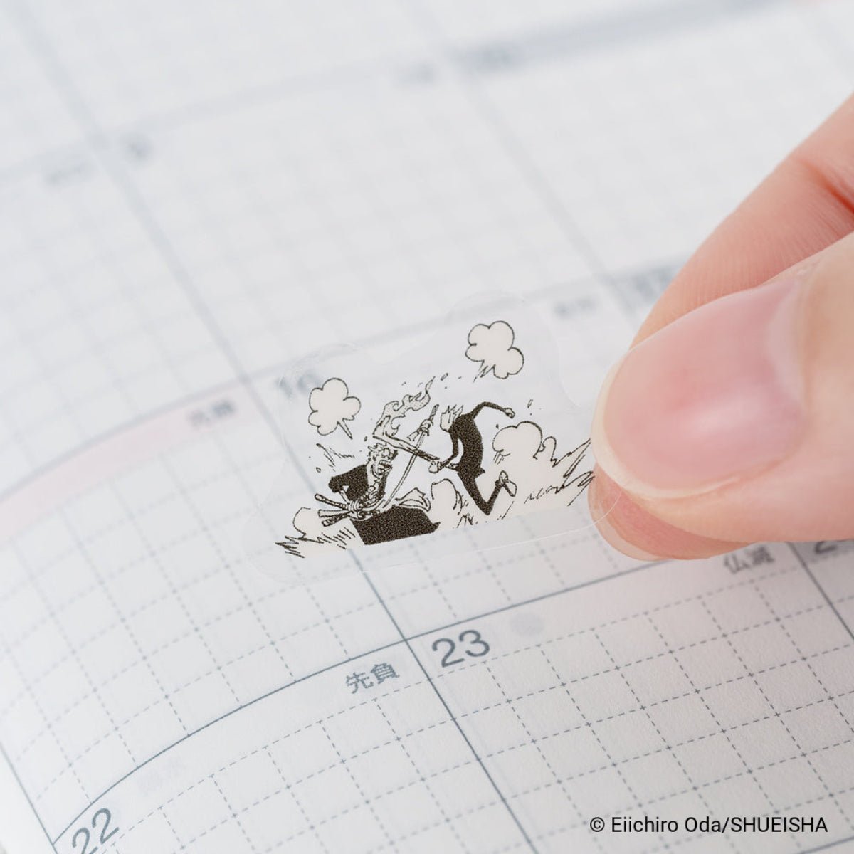 Hobonichi Sticky Notes - ONE PIECE magazine: One Piece Sticker Set (Daily / SUPER!!!) - Pen Boutique Ltd