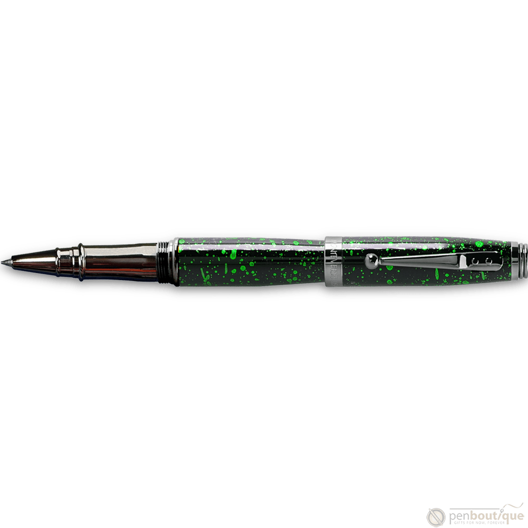 Monteverde Invincia Vega Rollerball Pen - Starlight Green - Pen Boutique Ltd