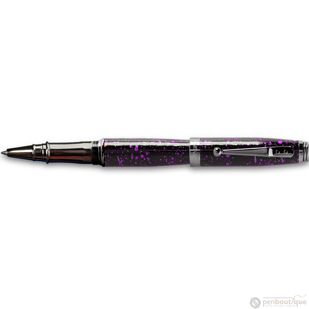 Monteverde Invincia Vega Rollerball Pen - Starlight Purple - Pen Boutique Ltd