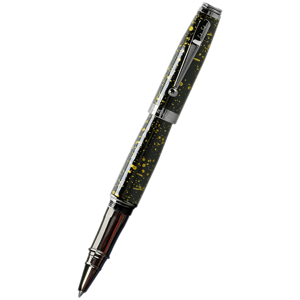 Monteverde Invincia Vega Rollerball Pen - Starlight Yellow - Pen Boutique Ltd