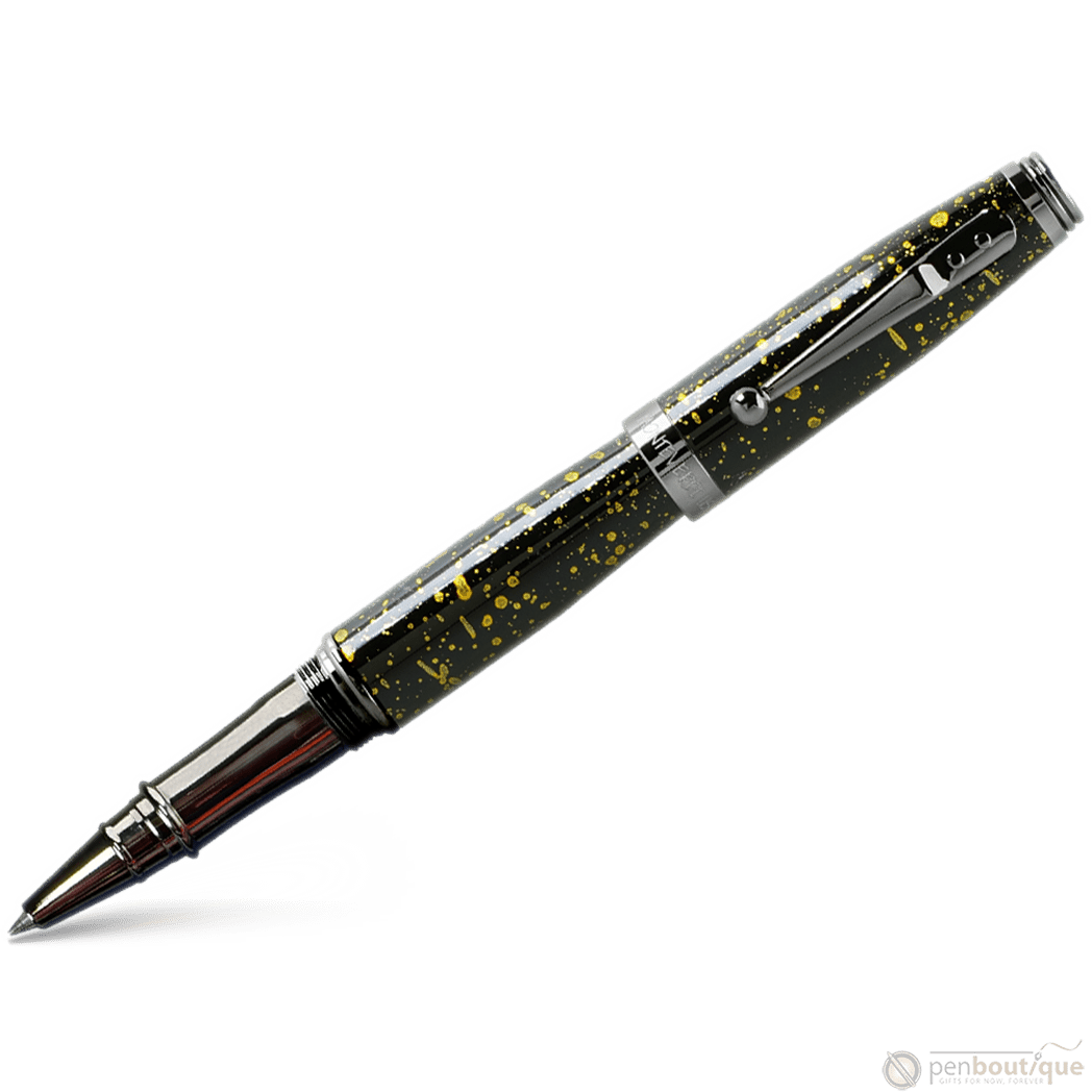 Monteverde Invincia Vega Rollerball Pen - Starlight Yellow - Pen Boutique Ltd