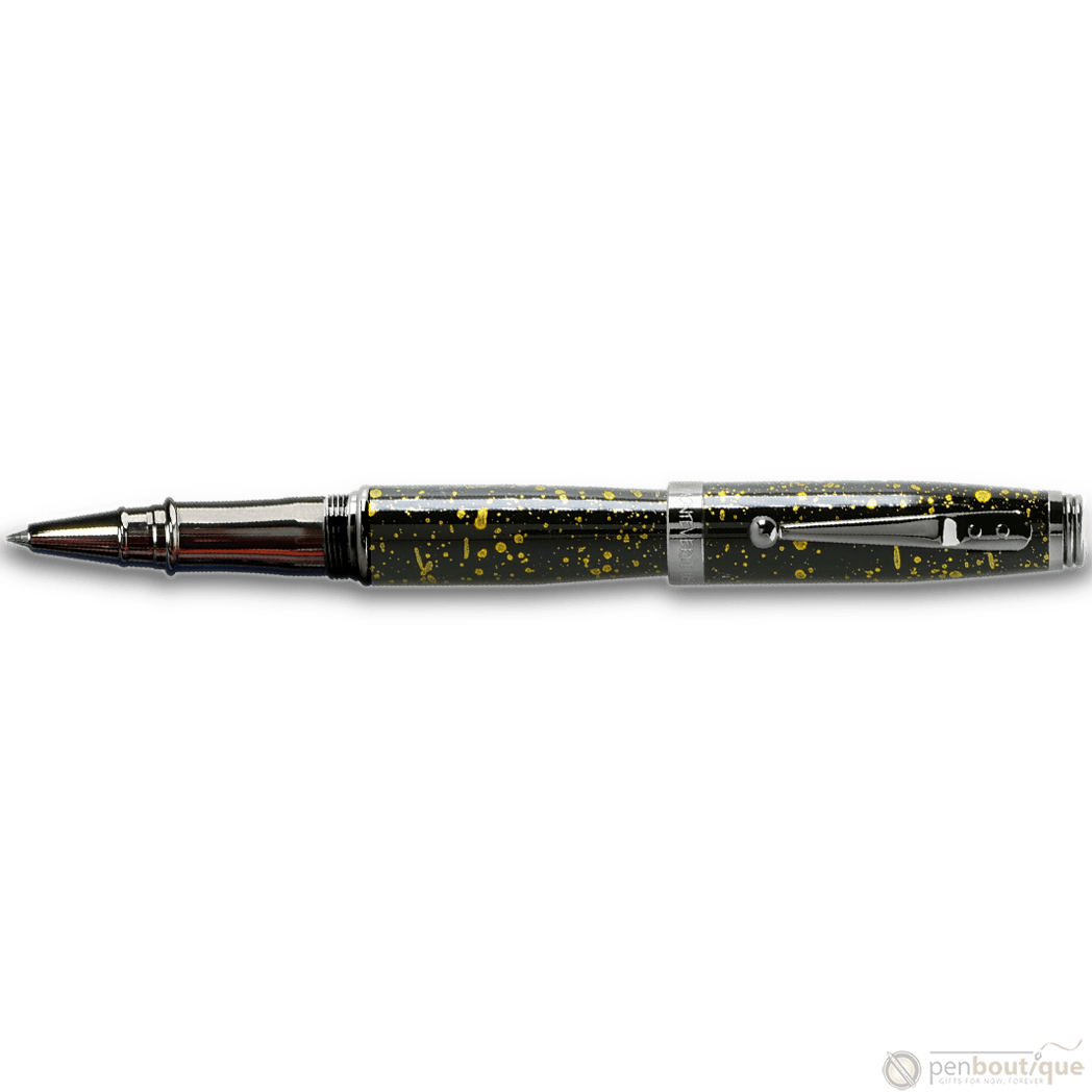 Monteverde Invincia Vega Rollerball Pen - Starlight Yellow - Pen Boutique Ltd