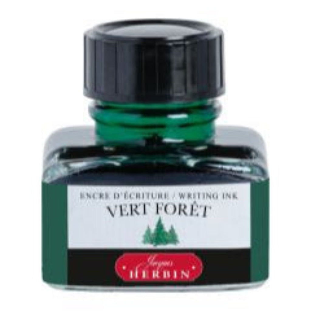 J. Herbin Ink Bottle - Vert Foret - 30ml - Pen Boutique Ltd