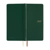 Hobonichi 2027 Light Hardcover English Book - Leather: Forest Green - Tall & Slim (Weeks - January Start) - Pen Boutique Ltd