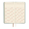 Hobonichi 2027 Light Hardcover English Book - Leather: Forest Green - Tall & Slim (Weeks - January Start) - Pen Boutique Ltd