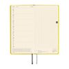 Hobonichi 2027 Light Hardcover Book - Colors: Canaria Yellow - Tall & Slim (Weeks - January Start) - Pen Boutique Ltd
