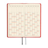 Hobonichi 2027 Light Hardcover Book - Colors: Poppy Red - Tall & Slim (Weeks - January Start) - Pen Boutique Ltd