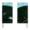 Hobonichi 2027 Light Hardcover Book - Hiroko Kubota: Meteor Shower in the Light Blue Forest - Tall & Slim (Weeks - January Start) - Pen Boutique Ltd