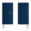 Hobonichi 2027 Mega Light Hard Cover English Book - Colors: Midnight Blue - Tall & Slim (Weeks - January Start)-Pen Boutique Ltd