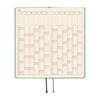 Hobonichi 2027 Light Hardcover English Book - Paper Series: Frosty Jade - Tall & Slim (Weeks - January Start) - Pen Boutique Ltd