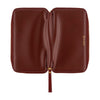 Hobonichi Cover - Single Color: Amarone - Tall & Slim - Zipper Closure WEEKS cover-Pen Boutique Ltd