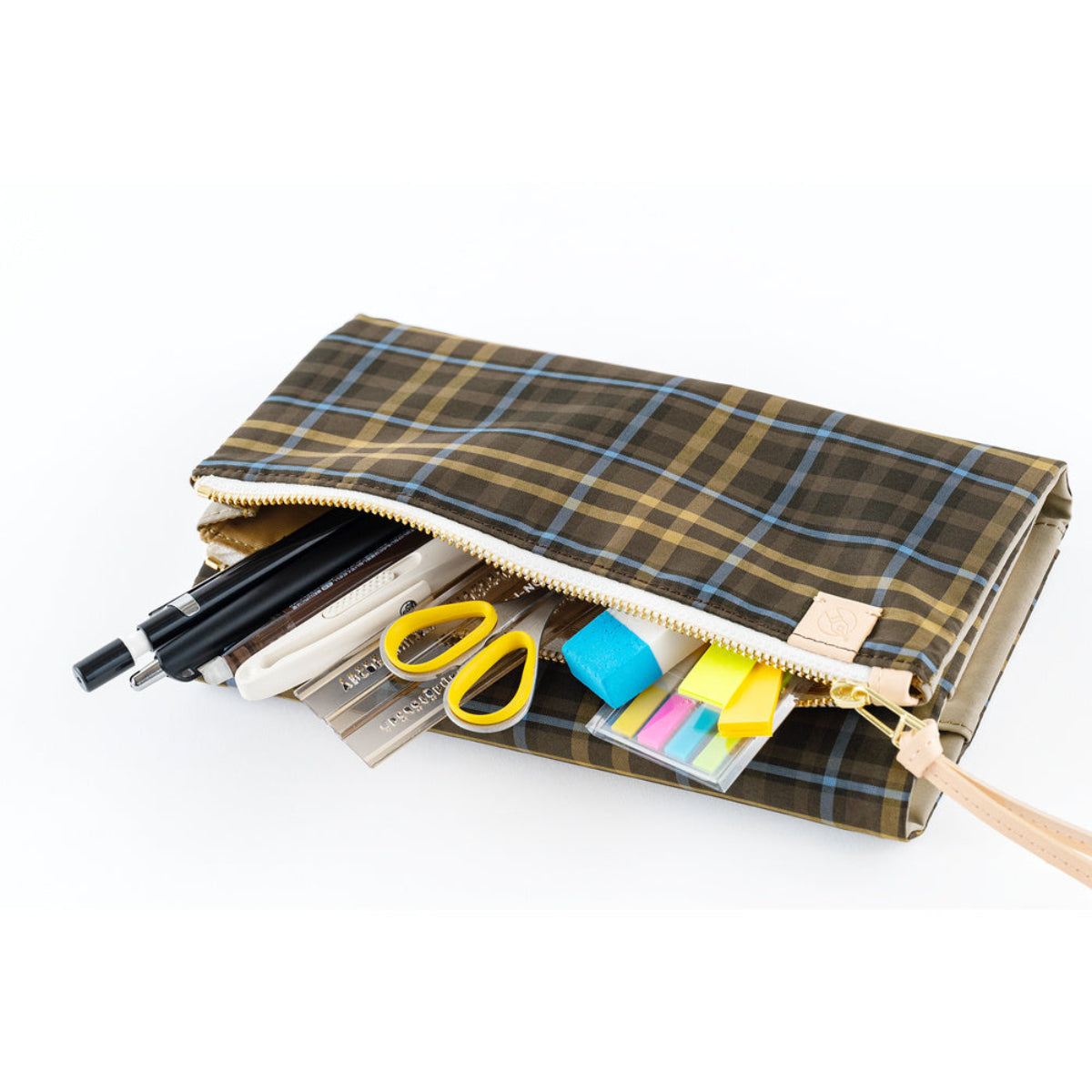 Hobonichi 2027 Tri-Fold Cover - Tragen: Bitter Plaid - Tall & Slim-Pen Boutique Ltd