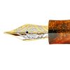 Delta DV Original Fountain Pen - Gold-Plated Stainless Steel Nib - Glow Up Oro (Mid Size)-Pen Boutique Ltd