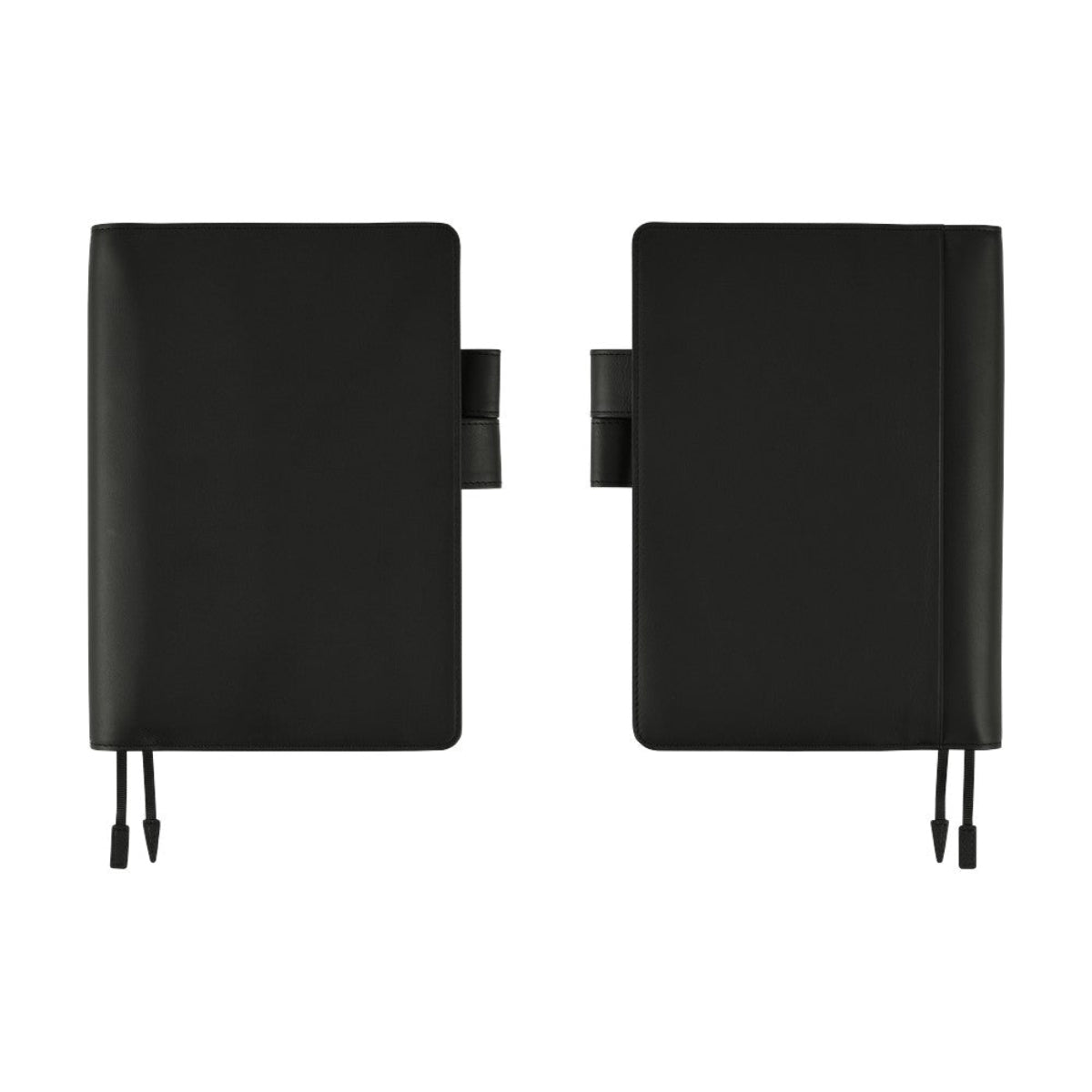 Hobonichi 2027 Cousin Japanese Cover - Leather: TS Basic - Black - A5 - Pen Boutique Ltd