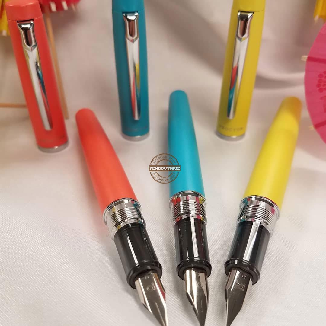 Platinum Procyon Fountain Pen - Turquoise Blue-Pen Boutique Ltd