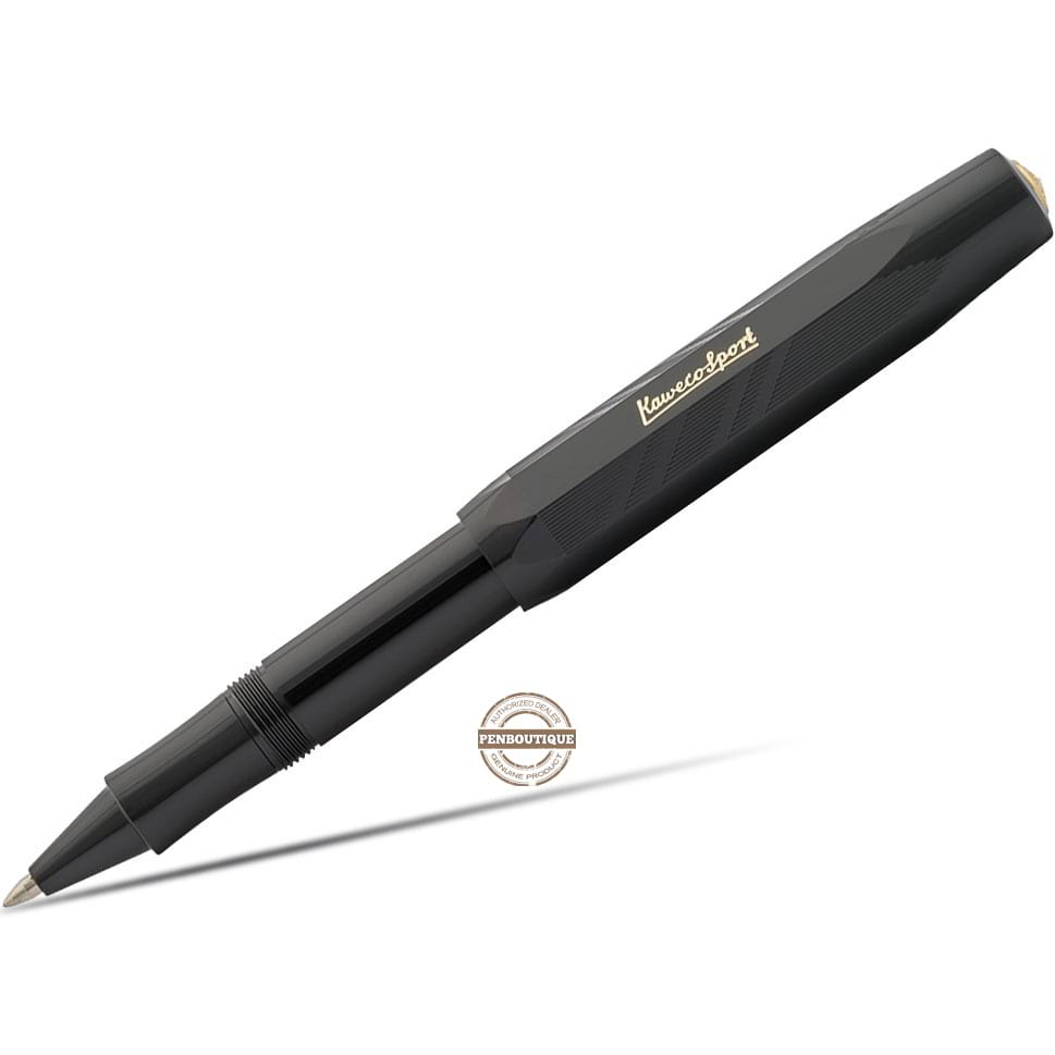 Kaweco Sport Guilloche Rollerball Pen - 1935 Black-Pen Boutique Ltd