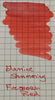 Diamine Shimmer Ink 50 ml Firestorm Red - Silver shimmer - Pen Boutique Ltd