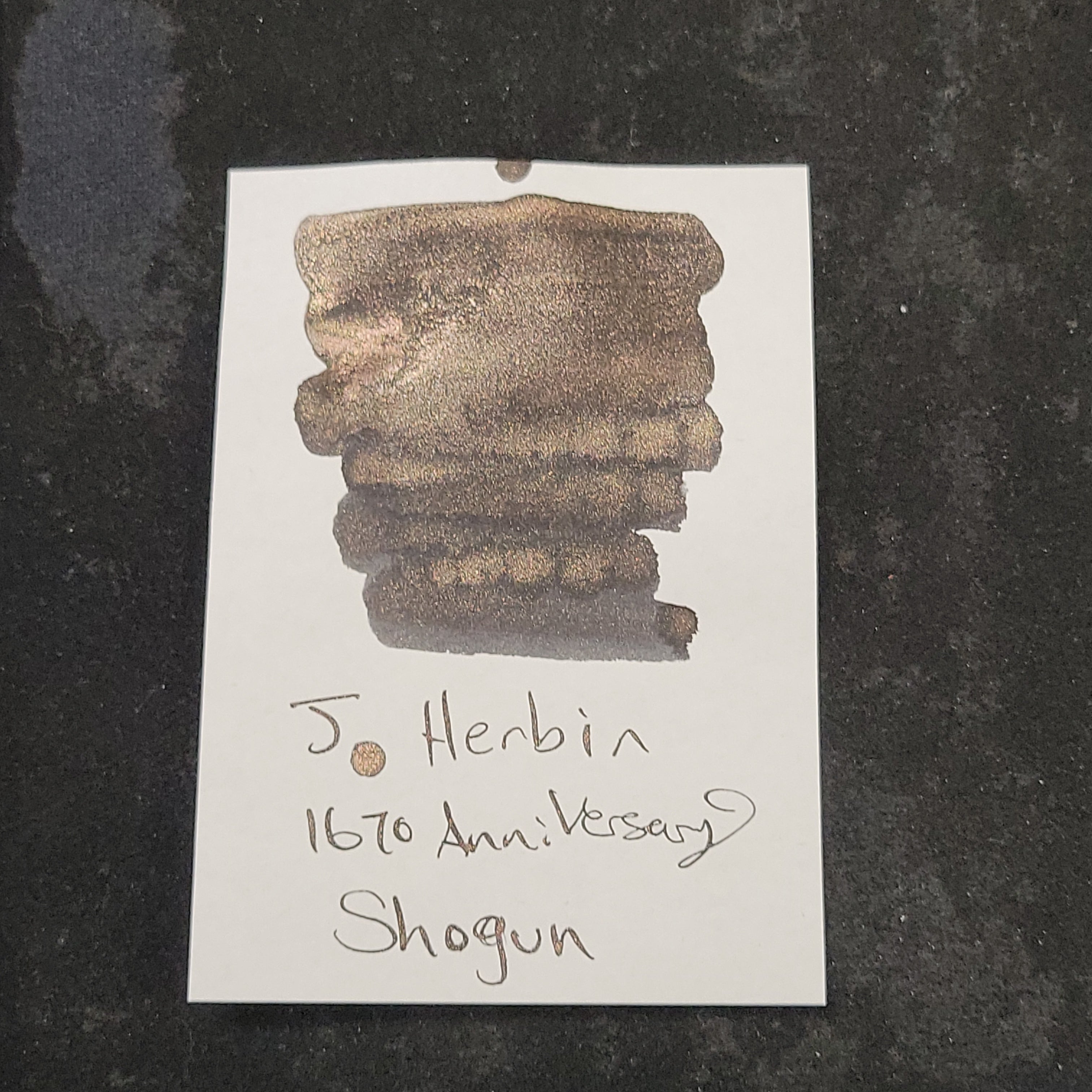 J. Herbin 1670 Anniversary Ink - Shogun - Pen Boutique Ltd