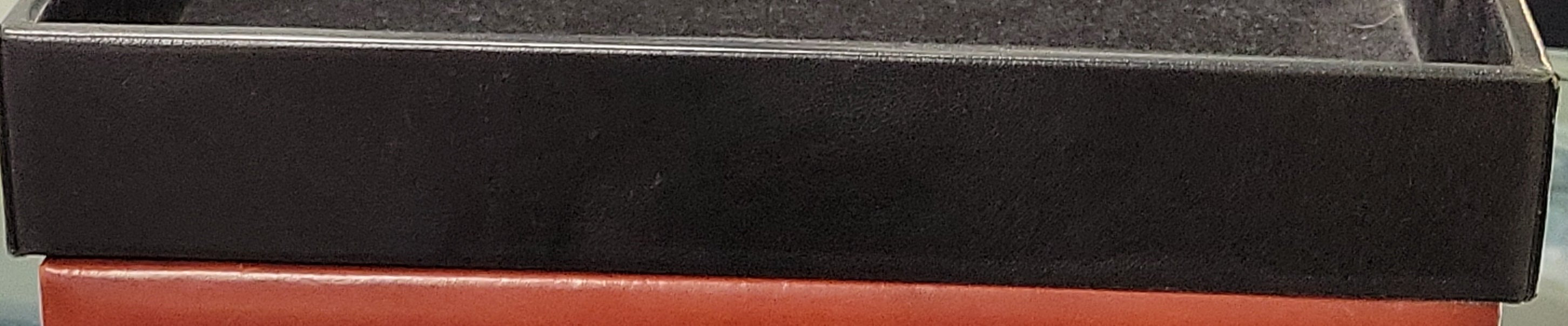 (Outlet) AMI Leather Letter Tray without Lid - Pen Boutique Ltd