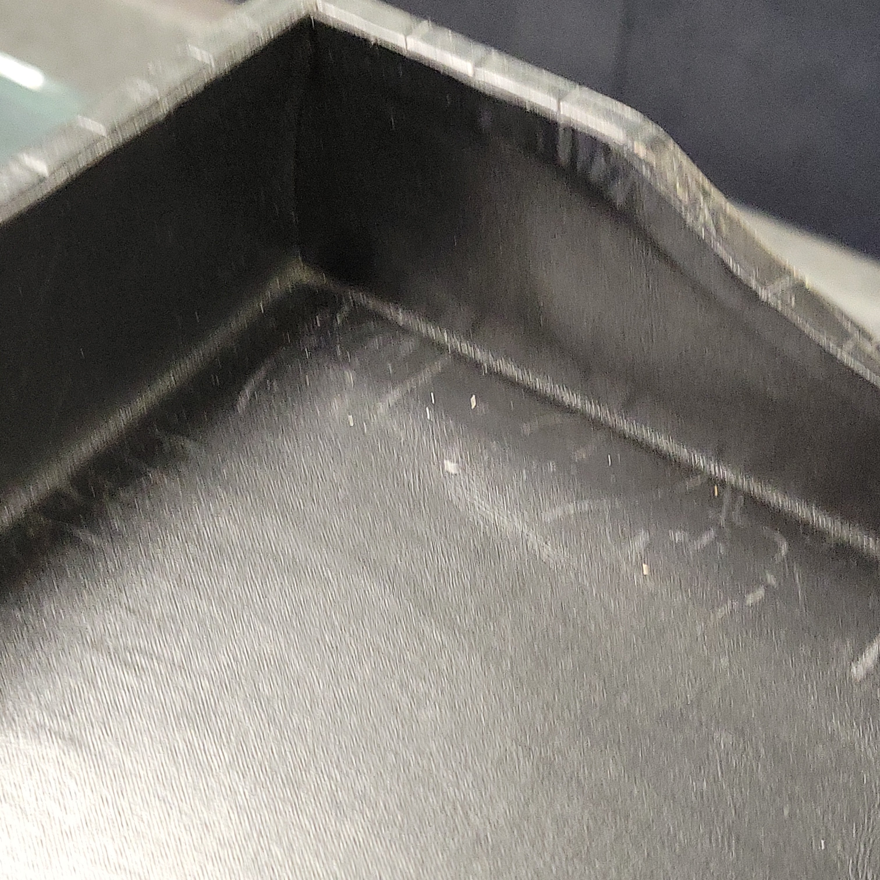 (Outlet) Bosca Letter Tray without Lid in Black Basket Weave - Pen Boutique Ltd
