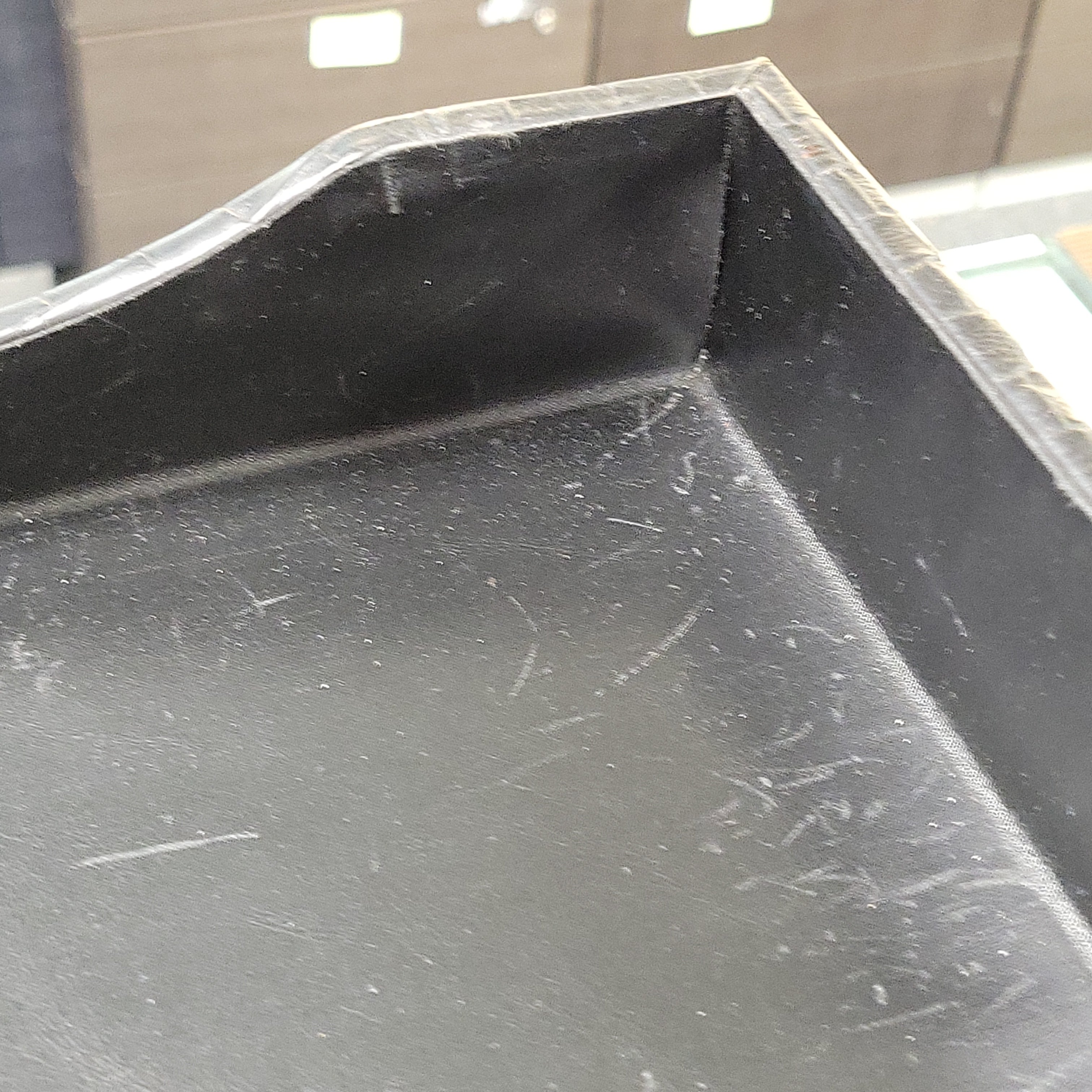 (Outlet) Bosca Letter Tray without Lid in Black Basket Weave - Pen Boutique Ltd