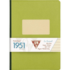 Clairefontaine 1951 Clothbound Notebook Green 5 ¾ X 8 ¼ Lined - Pen Boutique Ltd
