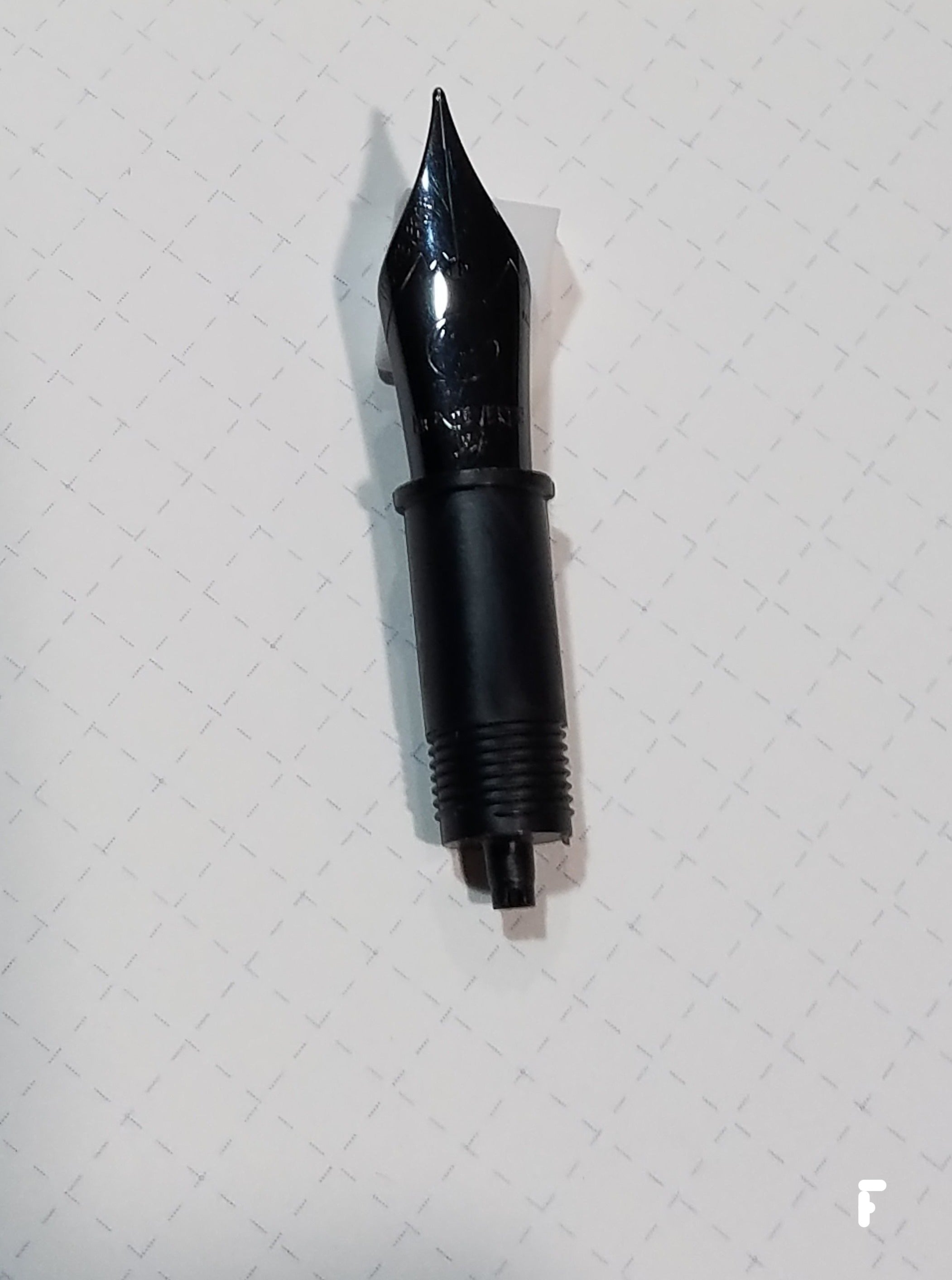 Monteverde Replacement Nib - 6 Black Stainless Steel (JW) - Pen Boutique Ltd