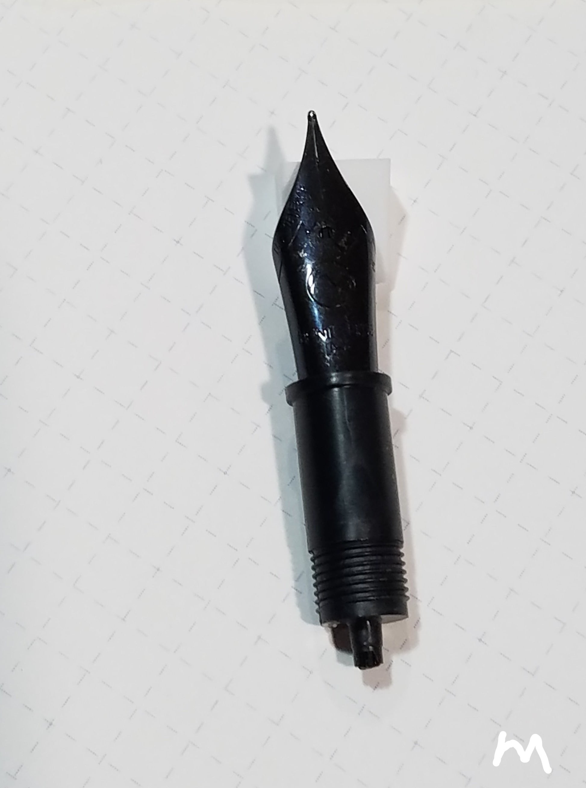 Monteverde Replacement Nib - 6 Black Stainless Steel (JW) - Pen Boutique Ltd