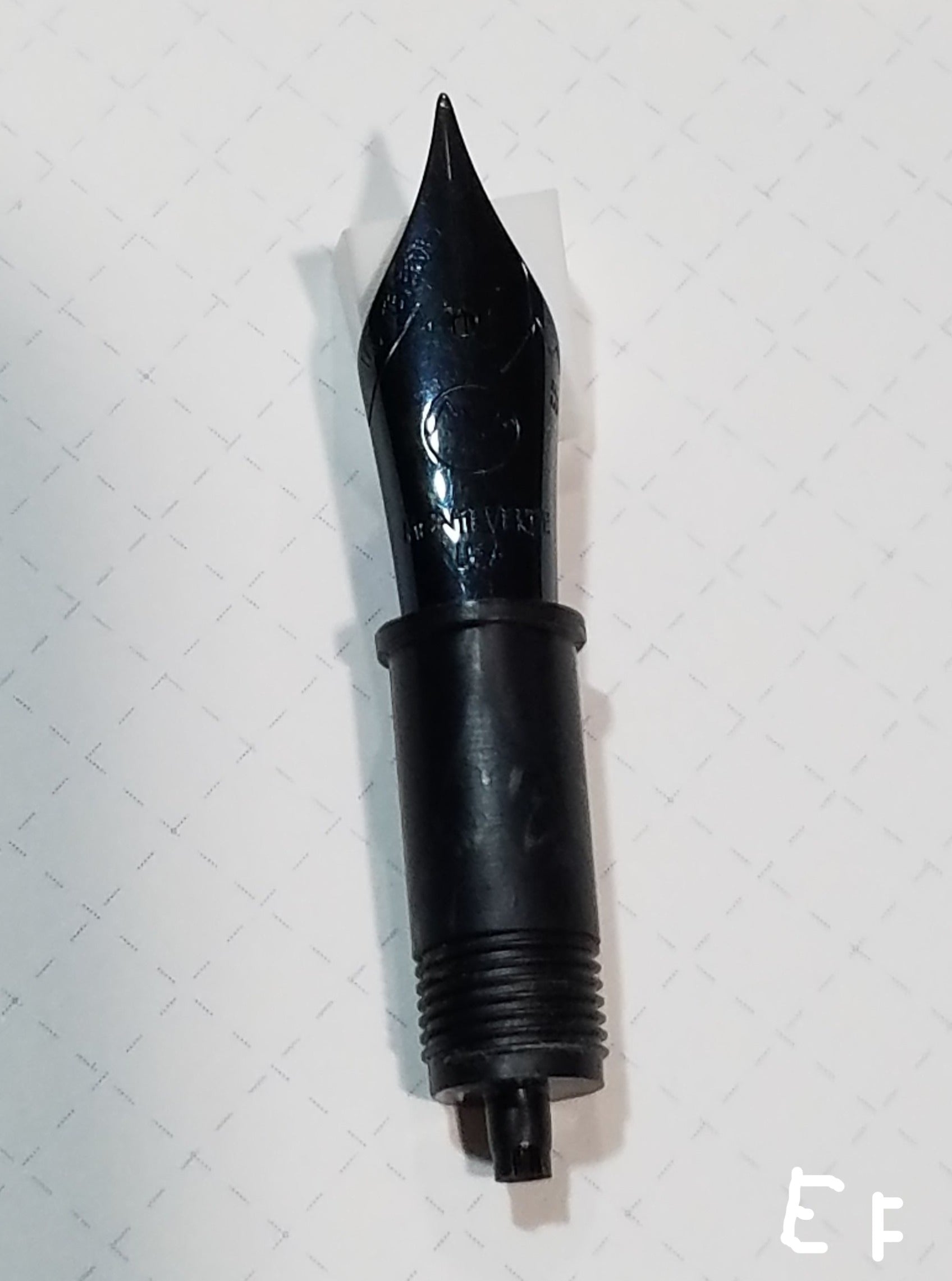 Monteverde Replacement Nib - 6 Black Stainless Steel (JW) - Pen Boutique Ltd