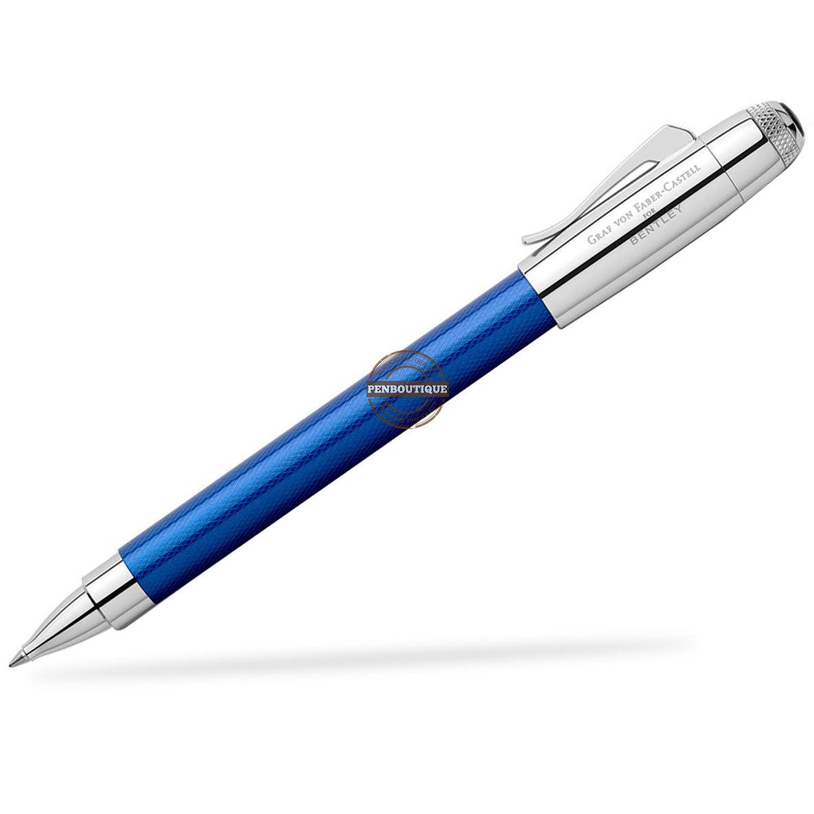 Graf von Faber-Castell Bentley Rollerball Pen - Sequin Blue - Pen Boutique Ltd