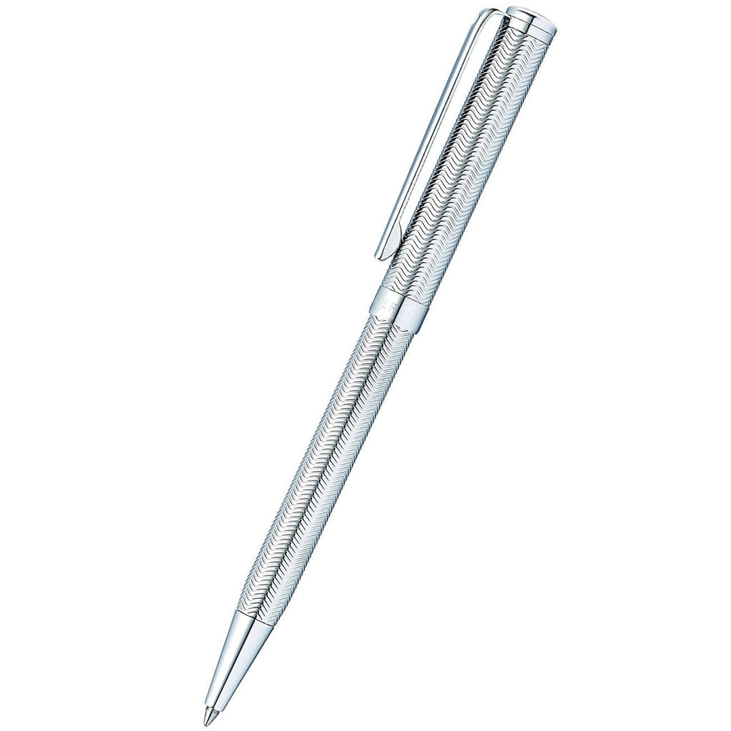 Sheaffer Intensity Ballpoint Pen - Engraved Chrome - Pen Boutique Ltd