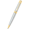 Sheaffer 300 Brushed Chrome w/ Gold Trim Ballpoint Pen-Pen Boutique Ltd