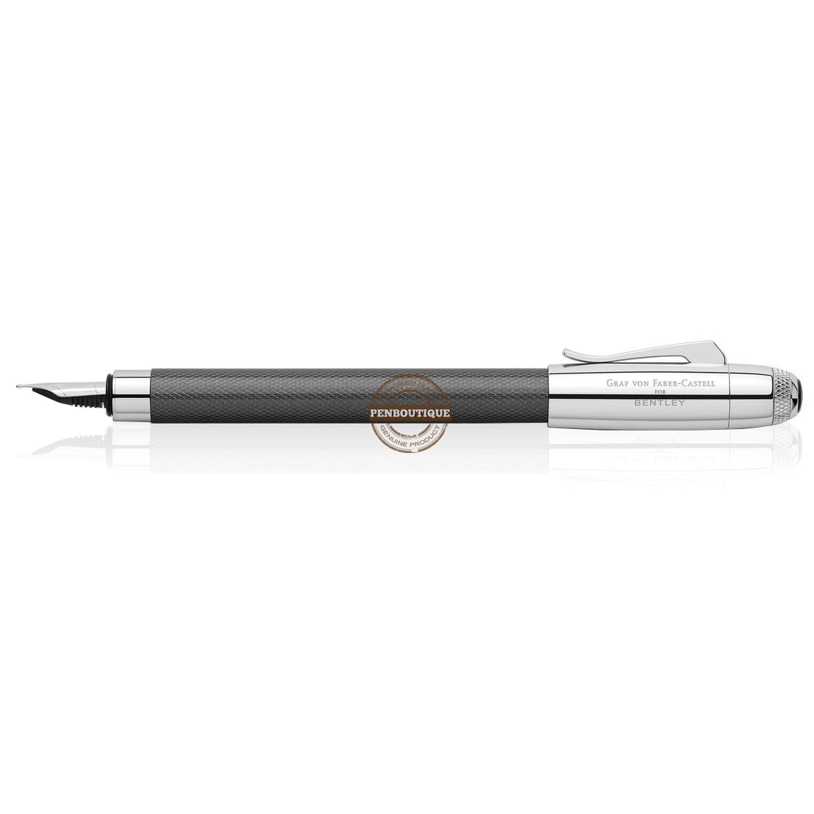 Graf von Faber-Castell Bentley Fountain Pen - Tungsten Grey - Pen Boutique Ltd
