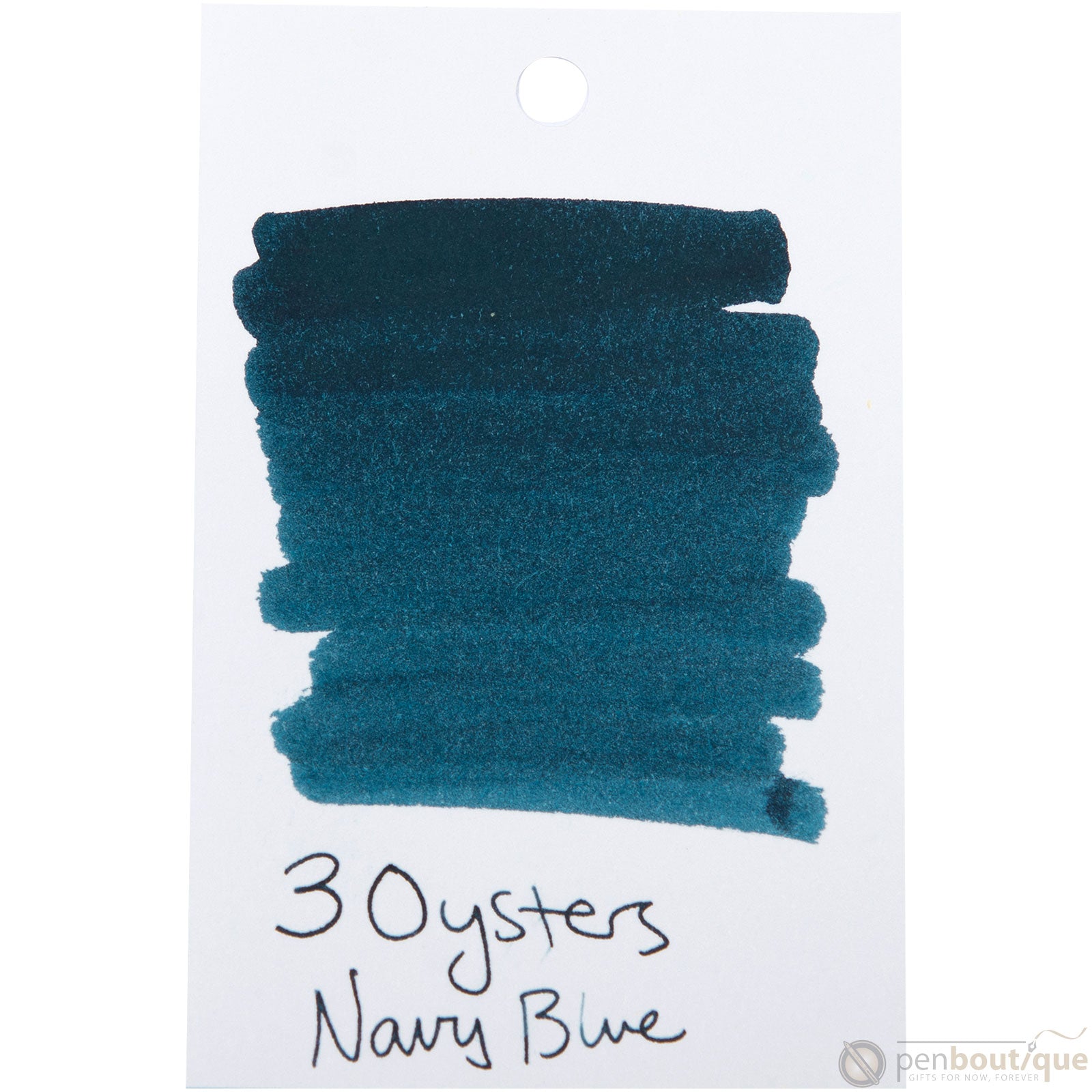 3 Oysters Delicious Navy Blue - 38ml Bottled Ink - Pen Boutique Ltd