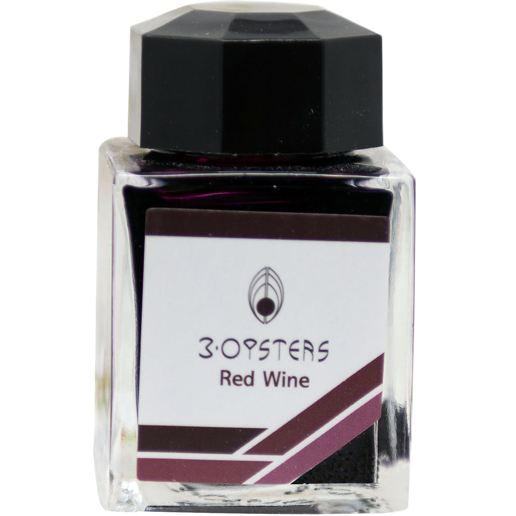 3 Oysters Delicious Red Wine - 38ml Bottled Ink - Pen Boutique Ltd