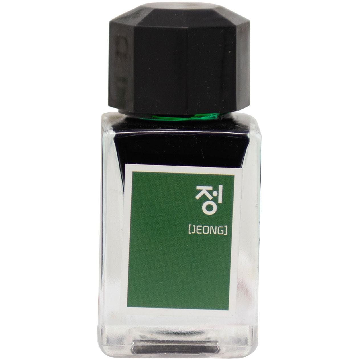 3 Oysters Ink Bottle - Hun Min Jeong Eum - Jade - Pen Boutique Ltd