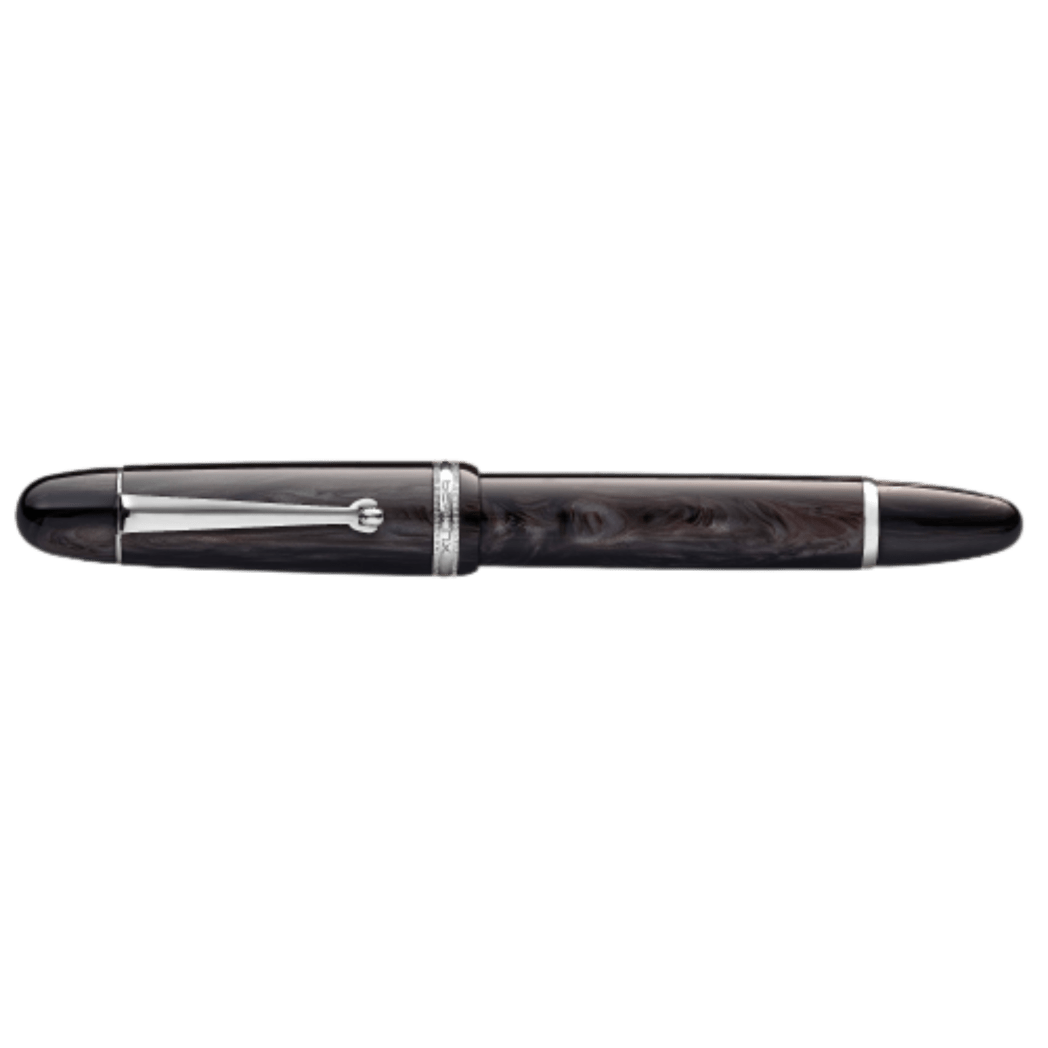 Penlux Masterpiece Grande Fountain Pen - Black Wave - Pen Boutique Ltd