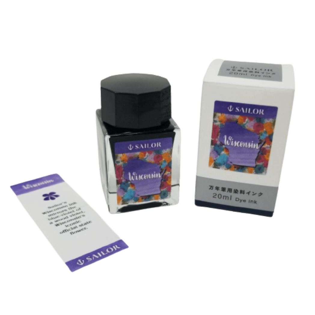 Sailor Bottled Ink - USA State - Wisconsin - 20ml - Pen Boutique Ltd