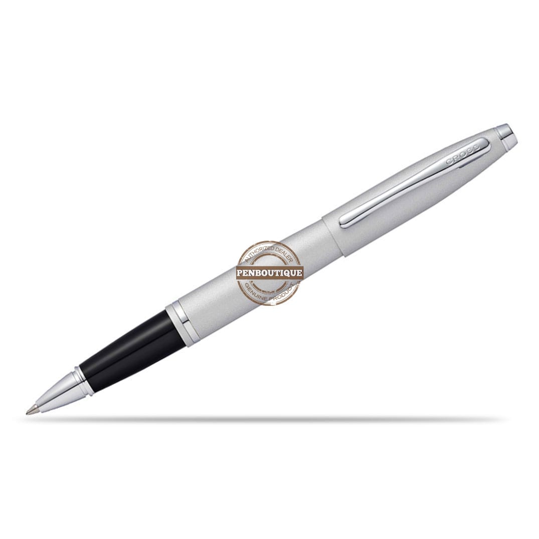 Cross Calais Satin Chrome Rollerball Pen-Pen Boutique Ltd