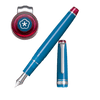 Sailor Professional Gear Slim Manyo Fountain Pen Set - Special Edition - Blue - Plum - Pen Boutique Ltd
